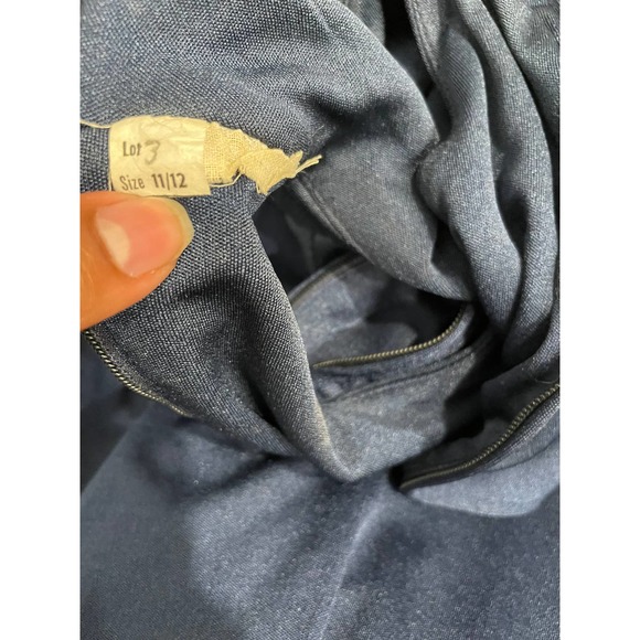 1970s Disco Dress Vintage Maxi Dress W/ Gem Details - Picture 4 of 11